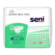 Abbildung: SENI Super Trio Inkontinenzslip L 10 St PZN 00191000 