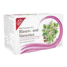 Abbildung: H&S Blasen- und Nierentee Filterbeutel 20X2.0 g, Filterbeutel PZN 00192761 