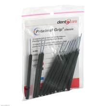 Abbildung: Proximal Grip xx-fein schwarz Interdentalbürste 12 St, Zahnbürste PZN 00195386 