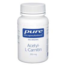 Abbildung: Pure Encapsulations Acetyl L Carnitin 250mg Kapseln  60 St, Kapseln PZN 00205400 
