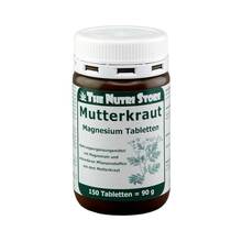 Abbildung: MUTTERKRAUT MAGNESIUM Tabletten 150 St, Tabletten PZN 00213078 
