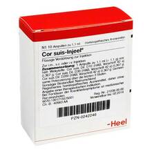 Abbildung: COR SUIS Injeel Ampullen 10 St, Ampullen PZN 00242246 
