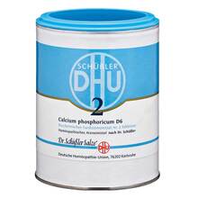Abbildung: BIOCHEMIE DHU 2 Calcium phosphoricum D 6 Tabletten 1000 St, Tabletten PZN 00273873 