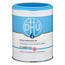 Abbildung: BIOCHEMIE DHU 6 Kalium sulfuricum D 6 Tabletten 1000 St, Tabletten PZN 00274281 