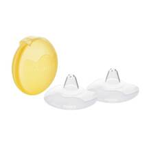 Abbildung: Medela Brusthütchen Contact L mit Aufbw.Box 2 St PZN 00294533 