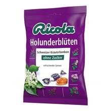 Abbildung: Ricola ohne Z.Beutel Holunderblüten Bonbons 75 g, Bonbons PZN 00306437 