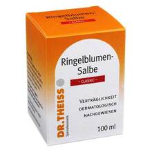 Abbildung: DR.THEISS Ringelblumen Salbe Classic 100 ml, Salbe PZN 00323708 