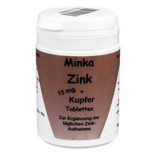 Abbildung: ZINK TABLETTEN 100 St, Tabletten PZN 00328485 