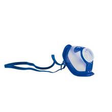 Abbildung: MICRODROP RF7 Maske Kind blau transparent 1 St PZN 00348051 