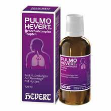 Abbildung: Pulmo Hevert Bronchialcomplex Tropfen 100 ml, Tropfen PZN 00353448 