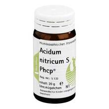 Abbildung: Acidum nitricum S Phcp Globuli 20 g, Globuli PZN 00359451 