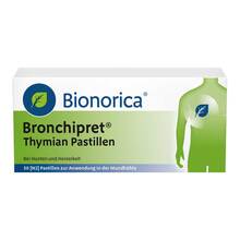 Abbildung: Bronchipret Thymian Pastillen 50 St, Pastillen PZN 00360951 