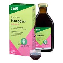 Abbildung: Floradix mit Eisen Lösung zum Einnehmen 500 ml, Lösung zum Einnehmen PZN 00361790 