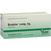 Abbildung: Biodolor comp.Injektion Ampullen 50X2 ml, Ampullen PZN 00366008 