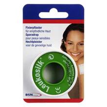 Abbildung: Leukosilk 1,25 cmx5 m Blisterkarte 1 St, Pflaster PZN 00396110 