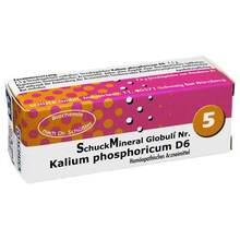 Abbildung: SCHUCKMINERAL Globuli 5 Kalium phosphoricum D6 7.5 g, Globuli PZN 00413305 