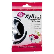 Abbildung: MIRADENT Xylitol Drops zuckerfrei Cherry 60 g, Bonbons PZN 00416870 