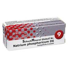Abbildung: SCHUCKMINERAL Globuli 9 Natrium phosphoricum D6 7.5 g, Globuli PZN 00425596 