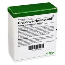 Abbildung: GRAPHITES HOMACCORD Ampullen 10 St, Ampullen PZN 00431680 