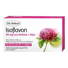 Abbildung: DR.BÖHM Isoflavon 90 mg Dragees 60 St, Dragees PZN 00451412 
