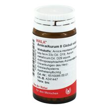 Abbildung: Arnica / Aurum II Globuli 20 g, Globuli PZN 00454675 