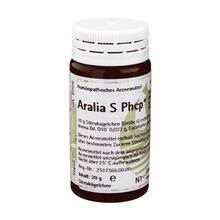 Abbildung: ARALIA S Phcp Globuli 20 g, Globuli PZN 00460658 