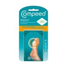 Abbildung: Compeed Ballenschutz Pflaster 5 St, Pflaster PZN 00474778 