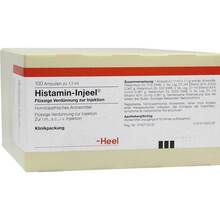 Abbildung: Histamin Injeel Ampullen 100 St, Ampullen PZN 00490702 