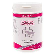 Abbildung: Equolyt Calciumcarbonat Pulver vet. (für Tiere) 1 kg, Pulver PZN 00503764 