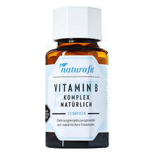 Abbildung: Naturafit Vitamin B Komplex natürlich Kapseln 75 St, Kapseln PZN 00507466 