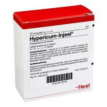 Abbildung: HYPERICUM INJEEL Ampullen 10 St, Ampullen PZN 00512579 