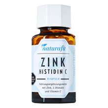 Abbildung: Naturafit Zink Histidin C Kapseln 90 St, Kapseln PZN 00541925 