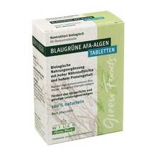 Abbildung: Afa Alge 400 mg blaugrün Tabletten 60 St, Tabletten PZN 00548844 