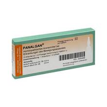 Abbildung: Panalgan Ampullen 10 St, Ampullen PZN 00554589 
