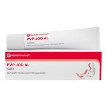Abbildung: Pvp-Jod AL Salbe 25 g, Salbe PZN 00562560 