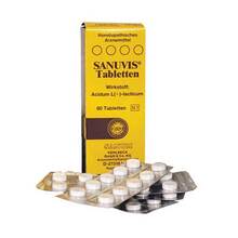Abbildung: SANUVIS Tabletten 80 St, Tabletten PZN 00572050 