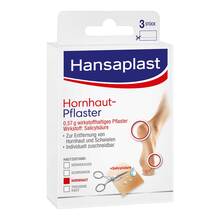 Abbildung: Hansaplast Hornhautpflaster 3 St, Pflaster PZN 00592182 