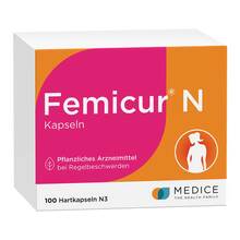 Abbildung: Femicur N Kapseln 100 St, Hartkapseln PZN 00604956 