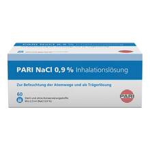 Abbildung: Pari Nacl Inhalationslösung Ampullen 60X2.5 ml, Ampullen PZN 00607423 
