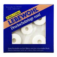 Abbildung: Lebewohl Druckschutzringe rund 10 St PZN 00620406 