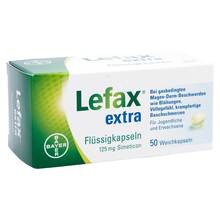 Abbildung: Lefax extra Flüssigkapseln 50 St, Kapseln PZN 00620843 