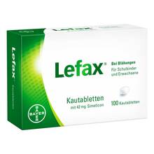 Abbildung: Lefax Kautabletten 100 St, Kautabletten PZN 00622109 