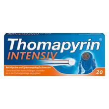 Abbildung: Thomapyrin Intensiv Tabletten 20 St, Tabletten PZN 00624605 