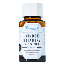Abbildung: Naturafit Kindervitamine mit Calcium Lutschtabletten 40 St, Lutschtabletten PZN 00626811 