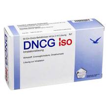 Abbildung: Dncg Iso Lösung für einen Vernebler 50X2 ml, Lösung für einen Vernebler PZN 00633863 