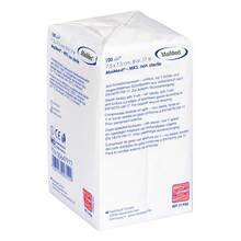 Abbildung: Schlitzkompressen 7,5x7,5 cm unsteril 8fach 100 St, Kompressen PZN 00647977 
