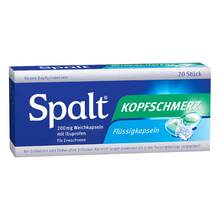 Abbildung: Spalt Kopfschmerz Weichkapseln 20 St, Weichkapseln PZN 00659940 