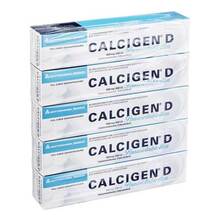 Abbildung: Calcigen D 600 mg / 400 I.E. Brausetabletten 100 St, Brausetabletten PZN 00662184 