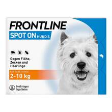 Abbildung: Frontline Spot on H 10 Lösung für Hunde 3 St, Lösung PZN 00662876 