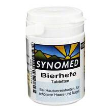Abbildung: Bierhefe Tabletten Synomed 100 St, Tabletten PZN 00664734 